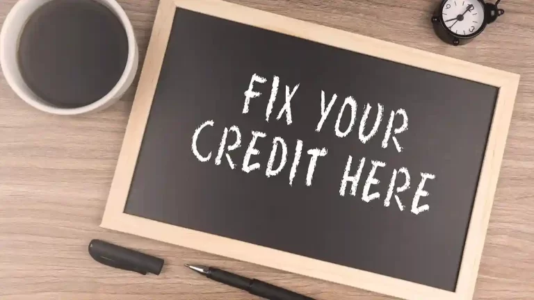 How To Fix Your Credit