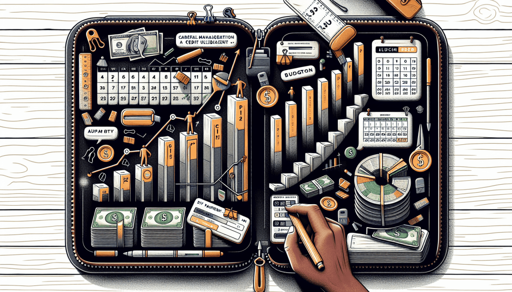 Illustration of DIY credit repair strategies