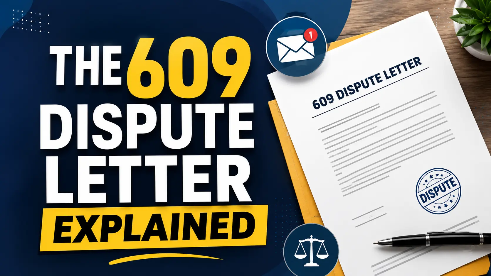 609 Dispute Letter Explained