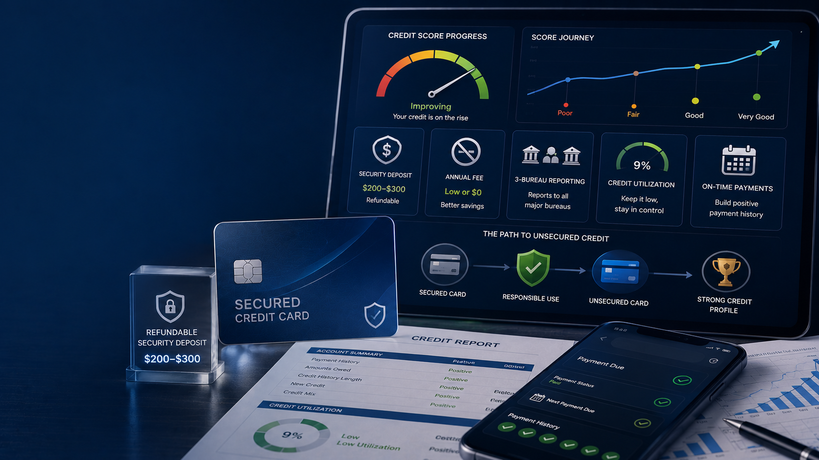 Best secured credit cards to rebuild credit in 2026