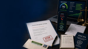 Cease and desist letter for debt collectors and FDCPA collection rights