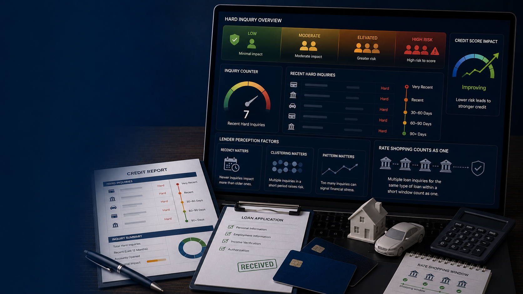 How many hard inquiries is too many for your credit score