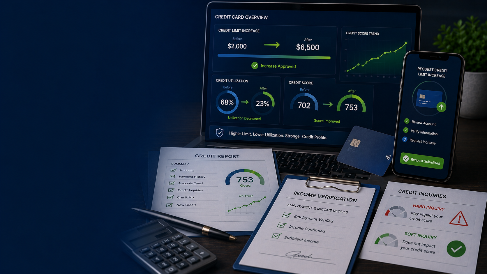 How to ask for a credit limit increase without hurting your credit score