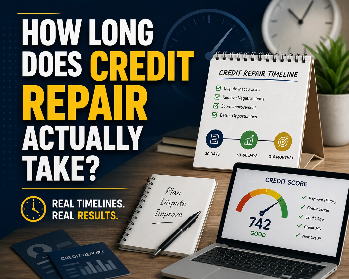 How long does credit repair actually take