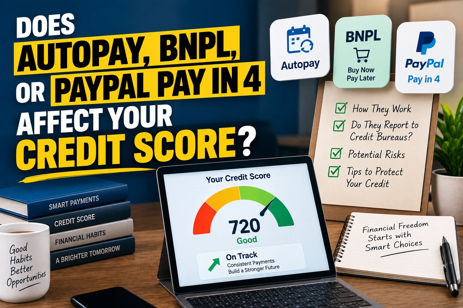 Does Autopay, BNPL, or PayPal Pay In 4 Affect Your Credit Score?