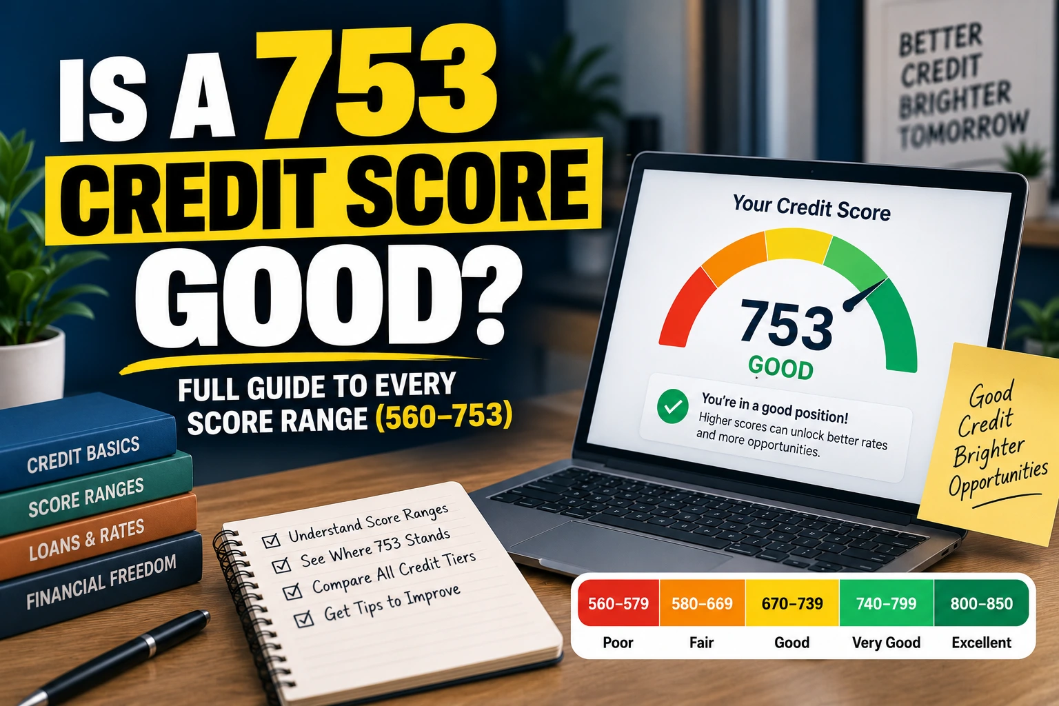 Is a 753 Credit Score Good?